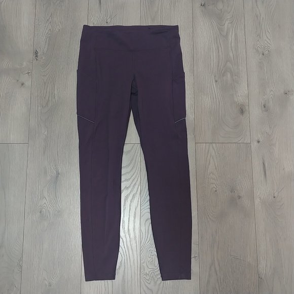 lululemon athletica Pants - Lululemon Women's Fast And Free Tight Legging Pants Purple Size 8 Inseam 28" EUC